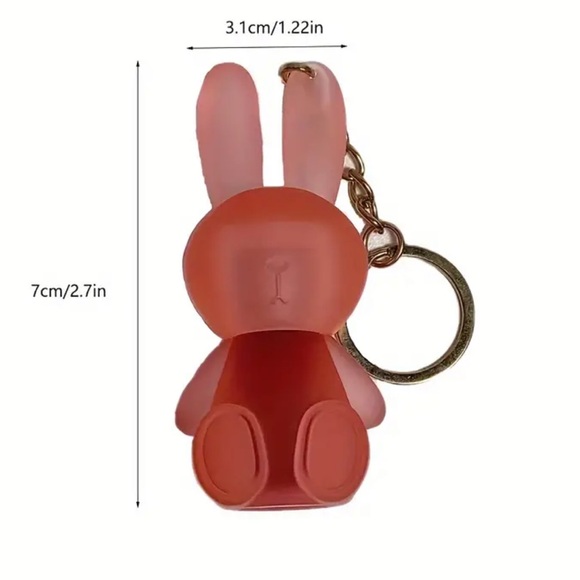 Gege bear cute bunny keychain lipstick matte in #2 - Picture 3 of 8